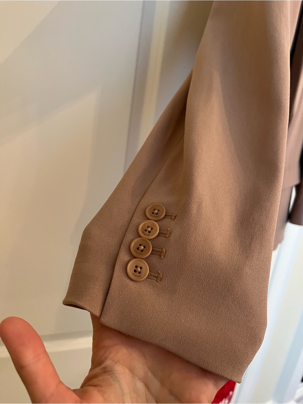 Aritzia Babaton Relaxed Blazer in Tan (Medium) - Picture 5 of 8